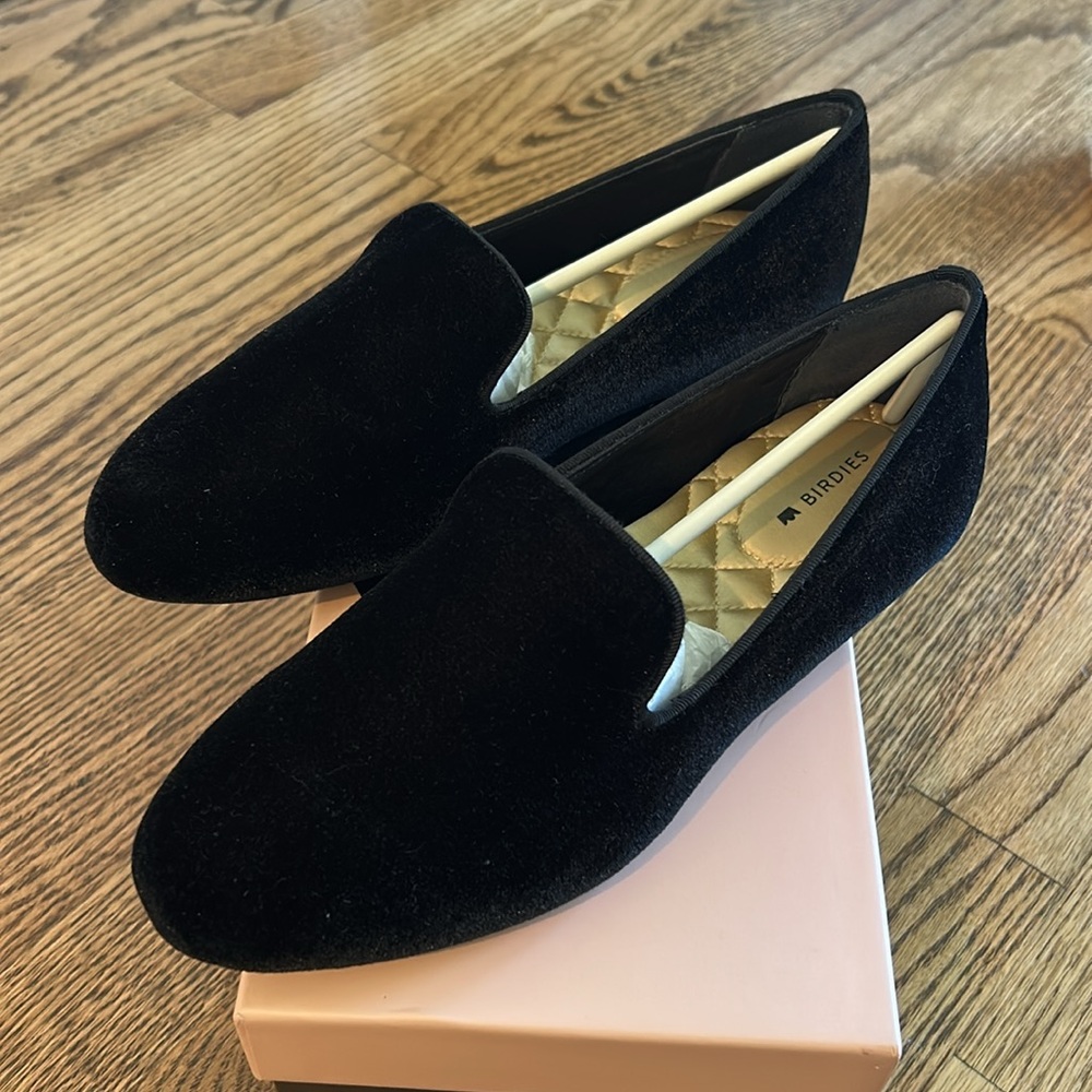 Birdies - The Starling in black velvet